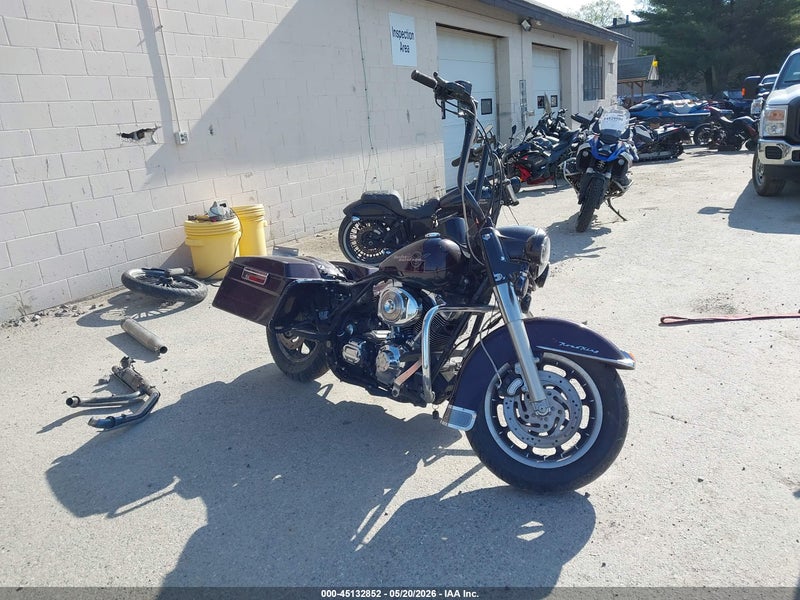 2006 Harley-davidson Flhri   Maroon vin: 1HD1FBW116Y679803