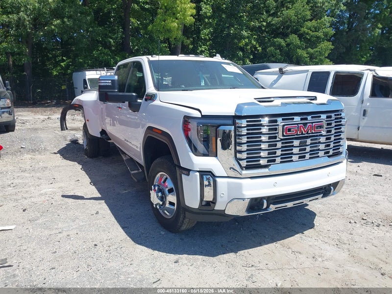 2025 Gmc Sierra 3500hd Denali White vin: 1GT4UWEY3SF105235