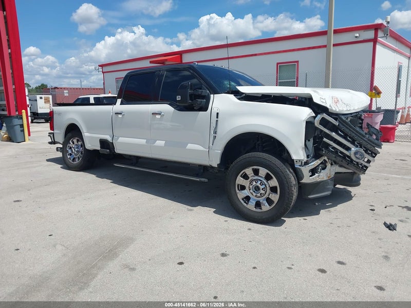 2025 Ford F-350 Lariat White vin: 1FT8W3BM0SED68204