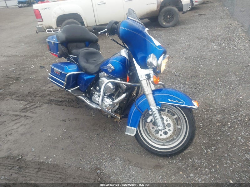 2007 Harley-davidson Flhtcui   Blue vin: 1HD1FC4187Y682451