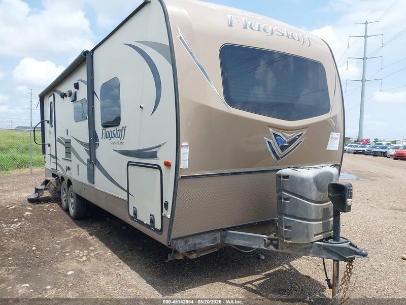 2017 Forest River Flagstaff   White vin: 4X4TFLB22HZ149121