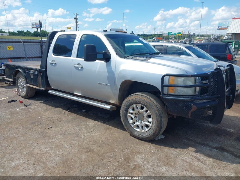 2011 Chevrolet Silverado 3500hd Ltz Silver vin: 1GB4K1CG8BF114116
