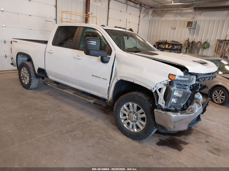 2022 Chevrolet Silverado 2500hd 4wd  Standard Bed Lt White vin: 1GC4YNE78NF228927