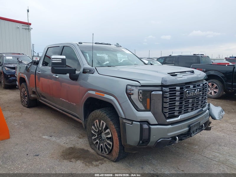 2024 Gmc Sierra 3500hd 4wd  Standard Bed Denali Ultimate Серый vin: 1GT49YEY1RF403127