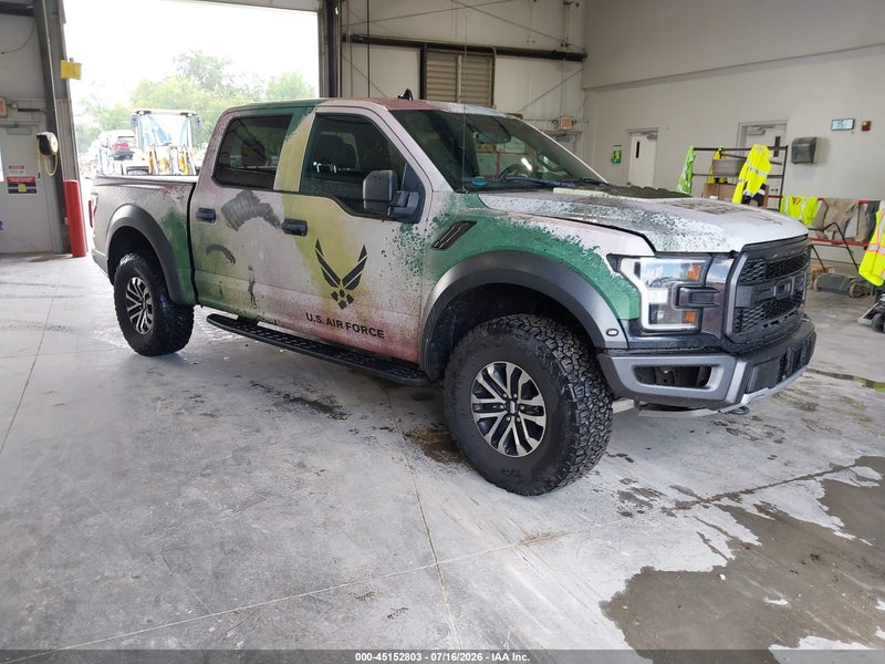 2019 Ford F-150 Raptor vin: 1FTFW1RG0KFA43932