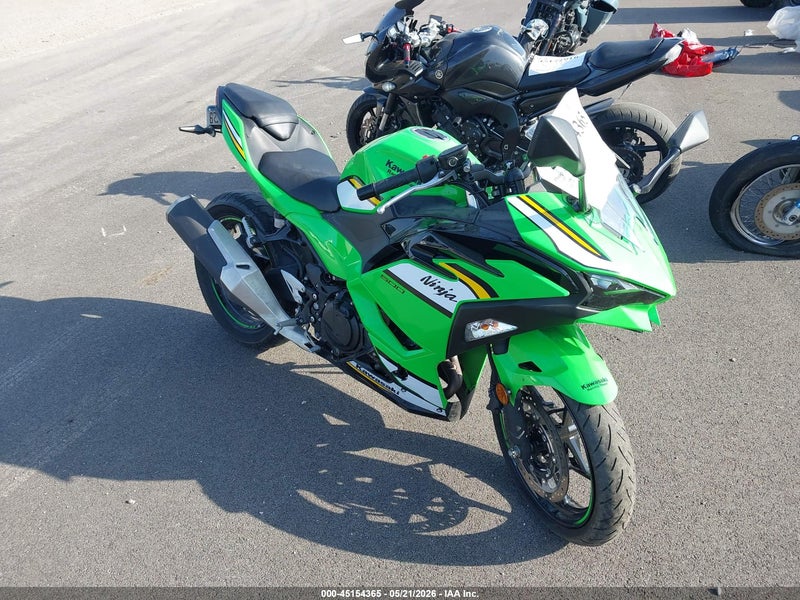 2025 Kawasaki Ex500 H Зеленый vin: ML5EXGH13SDA43554