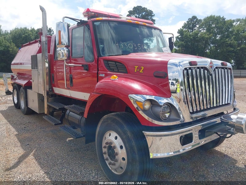2010 International 7000 7400 Red vin: 1HTWHAZR7AJ209714