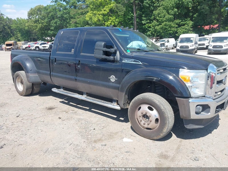 2016 Ford F-350 Lariat Black vin: 1FT8W3DT6GEA62393