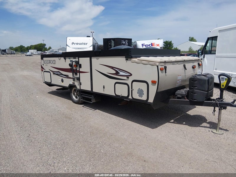 2017 Forest River Rockwood Popup Camper   Tan vin: 4X4CPRW16HD301321
