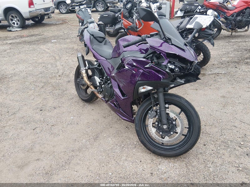 2024 Kawasaki Ex500   Purple vin: ML5EXGG16RDA29126