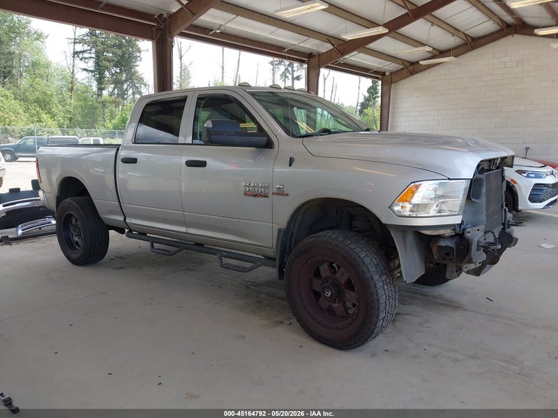 2017 Ram 3500 Tradesman  4x4 6'4 Box Silver vin: 3C63R3CL7HG623155