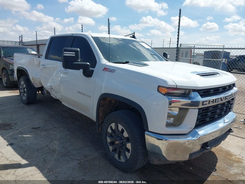 2022 Chevrolet Silverado 3500hd 4wd  Long Bed Lt Белый vin: 1GC4YTEY1NF170625