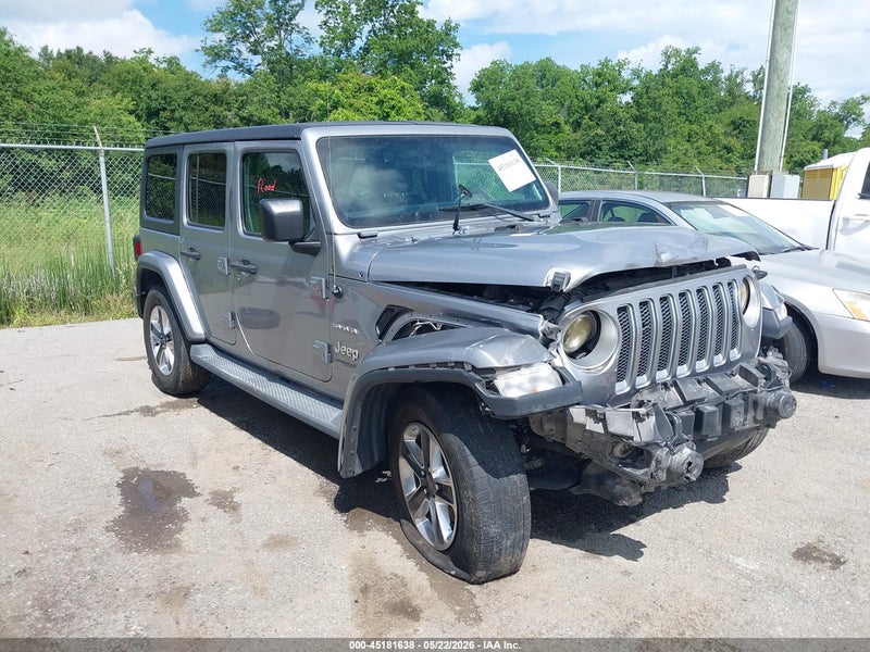 2019 Jeep Wrangler Unlimited Sahara 4x4 vin: 1C4HJXEN5KW516335