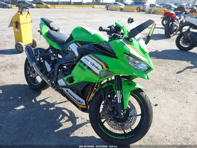 2025 Kawasaki Zx400 S Green vin: ML5ZXCS14SDA37605