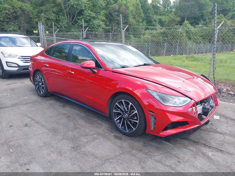 2021 Hyundai Sonata Limited Red vin: 5NPEH4J25MH073346