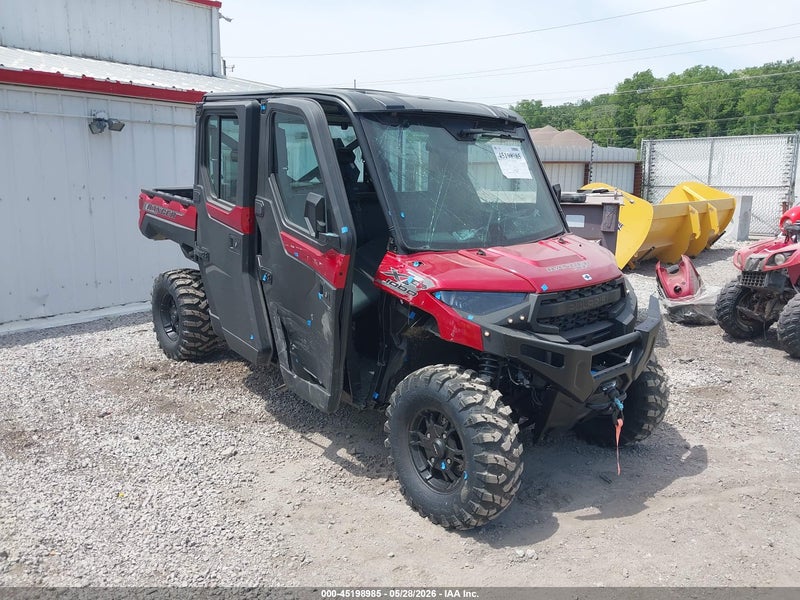 2025 Polaris Ranger Crew Xp 1000 Northstar Edition Red vin: 4XARS3997S8267331