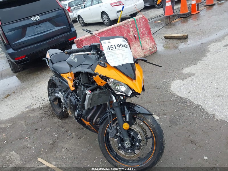 2019 Kawasaki Ex650 F Orange vin: JKAEXEK17KDA30416