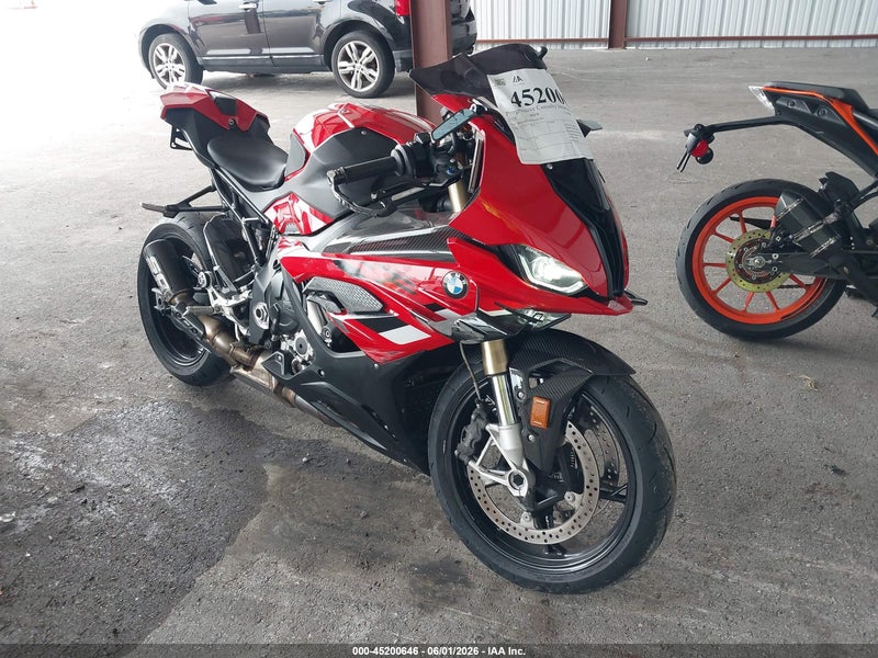 2024 Bmw S 1000 Rr Red vin: WB10E6306R6J61993