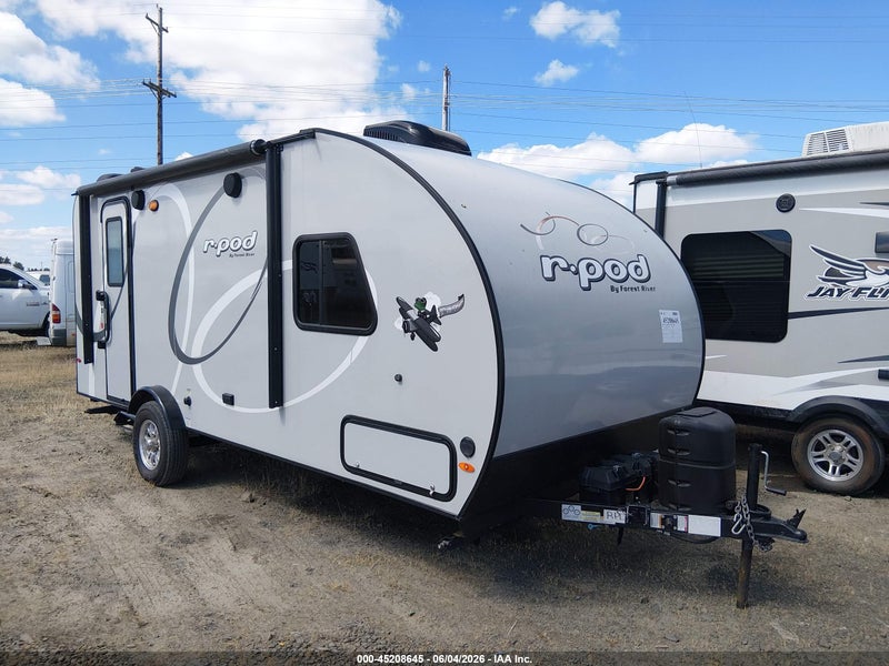 2020 Forest River R Pod Travel Trailer   Gray vin: 4X4TRPV19LB023227