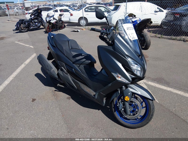 2023 Suzuki An400 A Black vin: JS1DU11J6P7100313