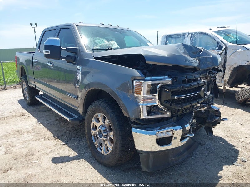 2022 Ford F-250 Lariat Gray vin: 1FT8W2BT0NEF97570