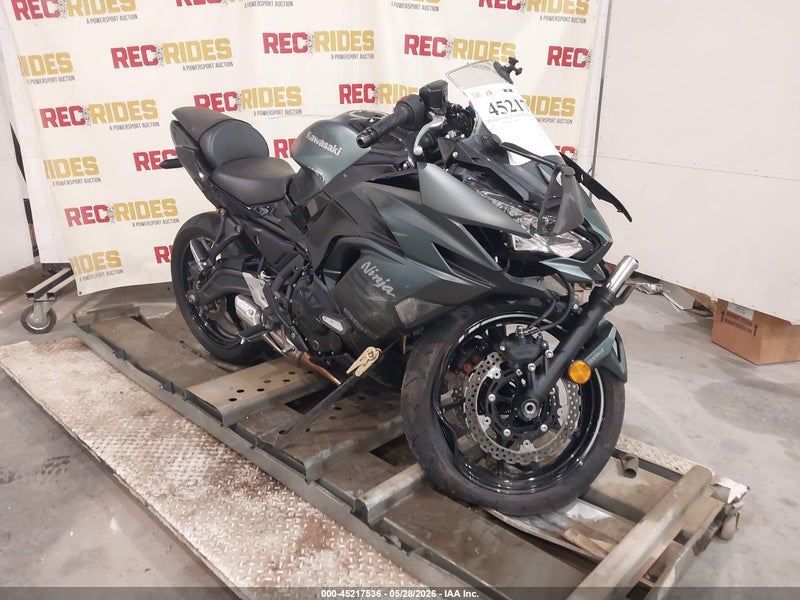 2025 Kawasaki Ex650 P Green vin: ML5EXEP10SDAF2410