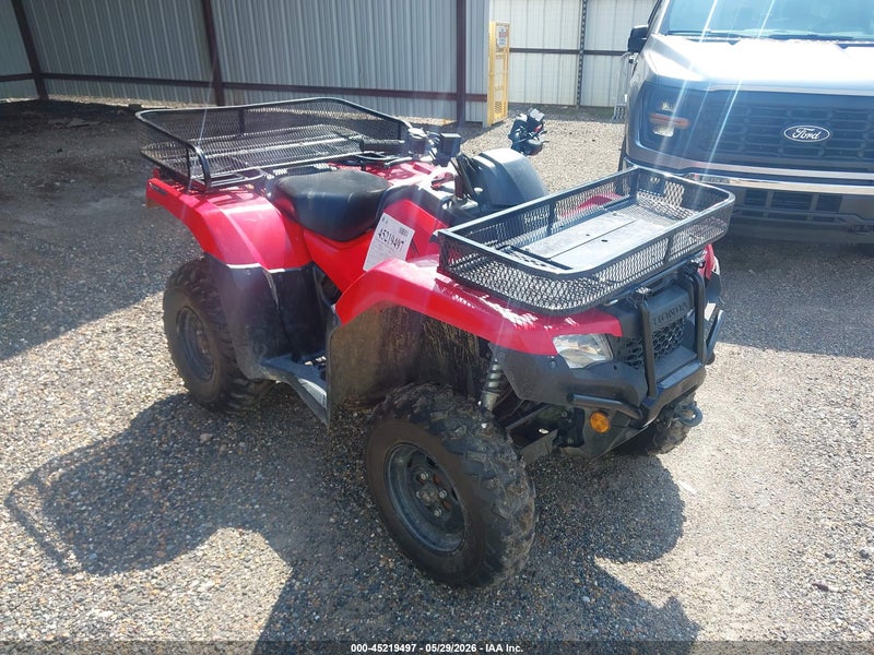 2024 Honda Trx420 Fa Красный vin: 1HFTE47D6R4900900