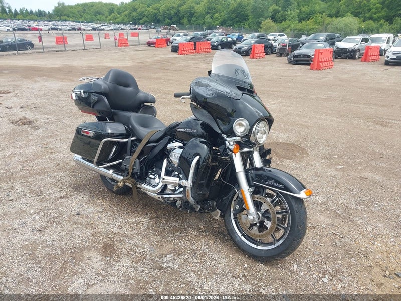 2018 Harley-davidson Flhtk Ultra Limited Black vin: 1HD1KED15JB638991