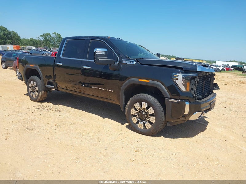 2024 Gmc Sierra 3500hd 4wd  Standard Bed Denali Black vin: 1GT49WE74RF458831