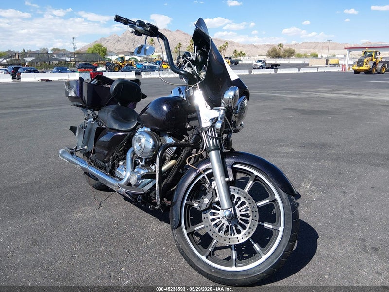 2009 Harley-davidson Flhtp   Purple vin: 1HD1FMM189Y673242