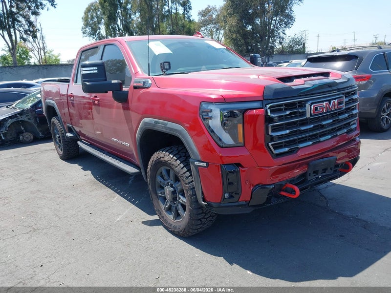 2025 Gmc Sierra 2500hd 4wd  Standard Bed At4 Red vin: 1GT4UPEY2SF143626