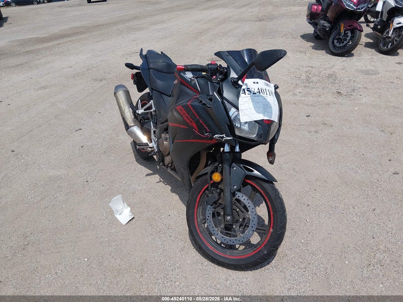 2019 Honda Cbr300 R Black vin: MLHNC5108K5500127