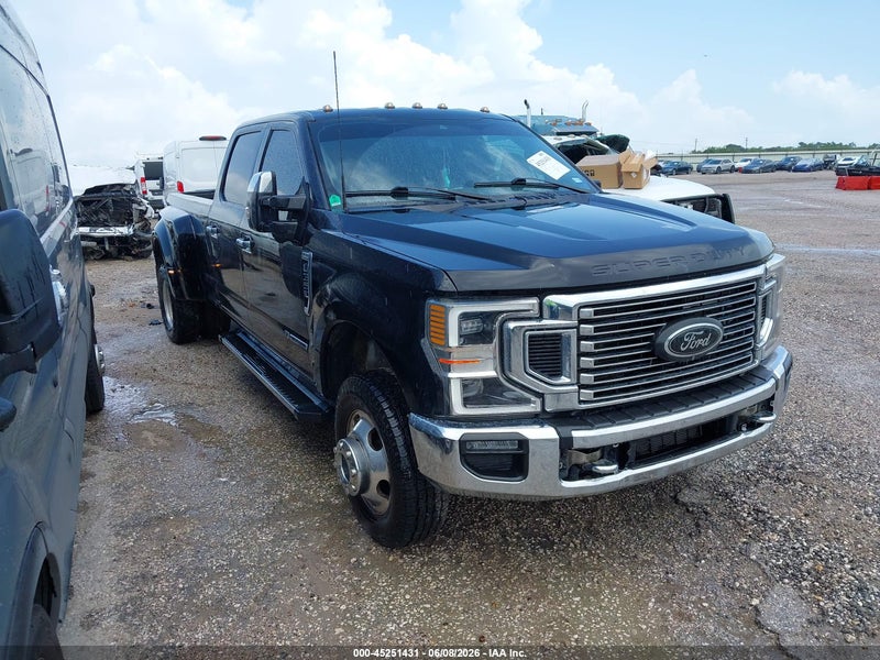 2021 Ford F-350 Lariat Black vin: 1FT8W3DT8MED65798