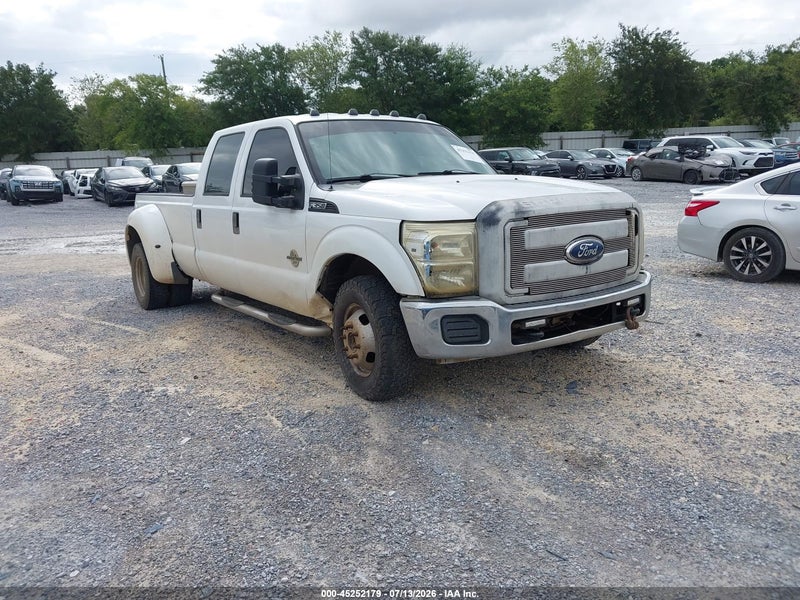 2012 Ford F-350 Xl White vin: 1FT8W3CT7CEB53362