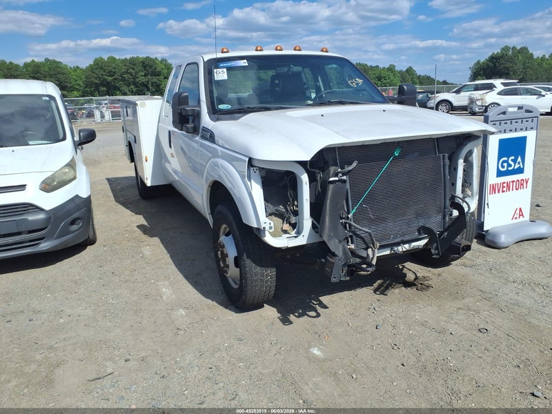 2014 Ford F-350 Chassis Xl White vin: 1FD8X3G66EEB69584