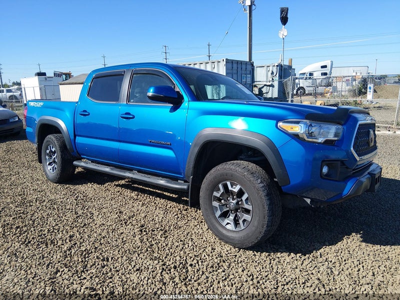 2018 Toyota Tacoma Trd Off Road Синий vin: 3TMCZ5AN8JM124445