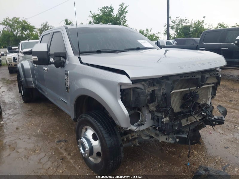 2022 Ford F-350 Platinum Silver vin: 1FT8W3DT4NEE65382