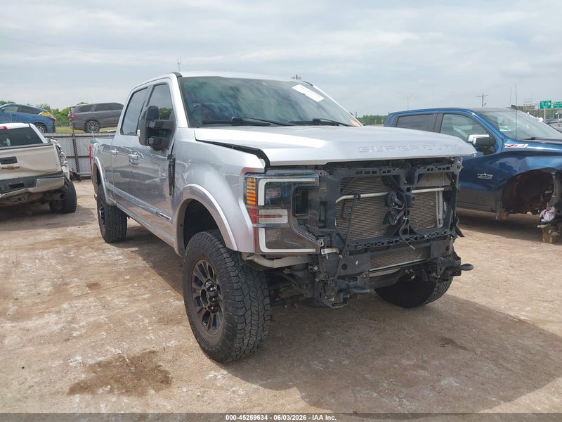 2021 Ford F-250 Lariat Silver vin: 1FT8W2BT2MED29070