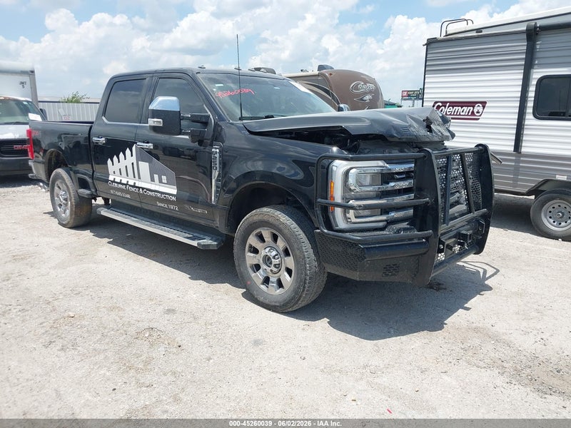 2023 Ford F-250 Lariat Black vin: 1FT8W2BT0PEC54700