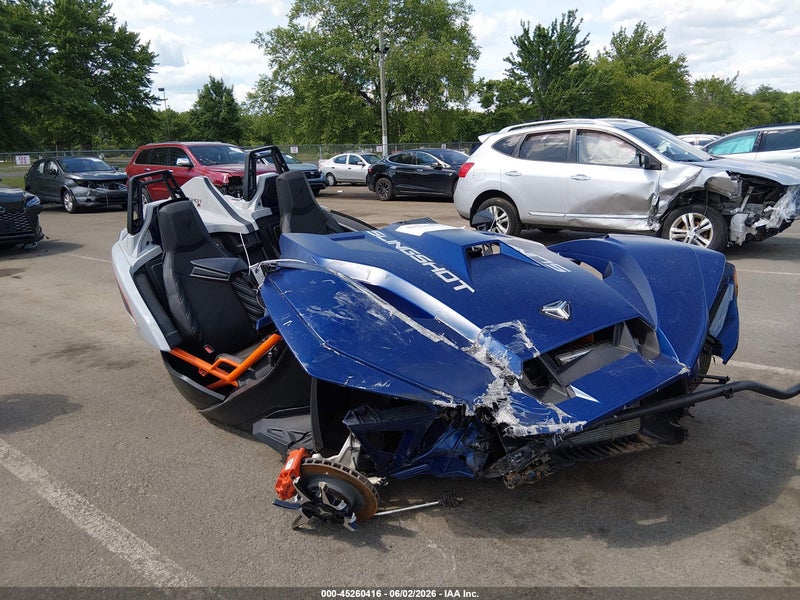 2022 Polaris Slingshot   Blue vin: 57XAARGB4N8149606