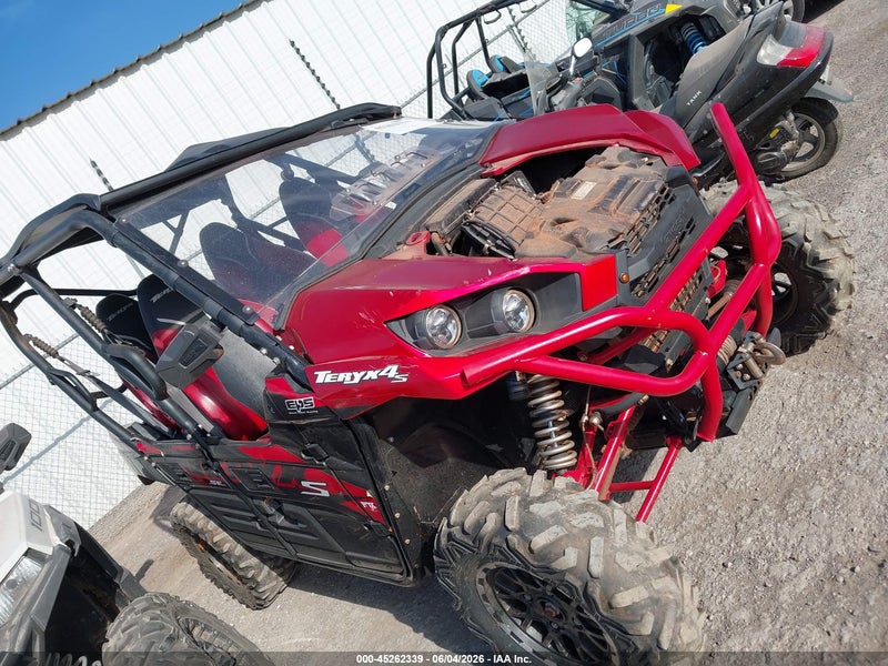 2024 Kawasaki Krt800 L Красный vin: JKBRTCL1XRB501974