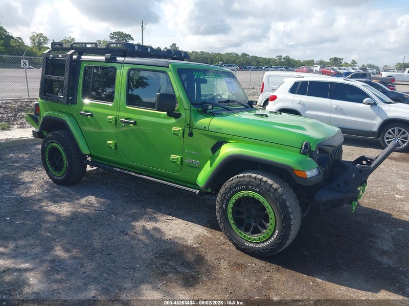 2018 Jeep Wrangler Unlimited Sahara 4x4 vin: 1C4HJXEG5JW250931