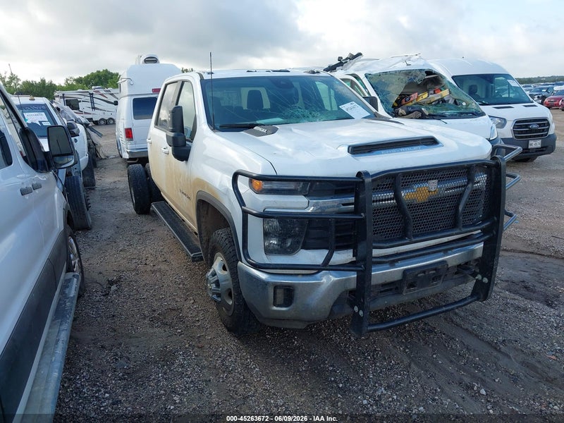 2024 Chevrolet Silverado 3500hd Chassis Lt White vin: 1GB4YTE7XRF226501