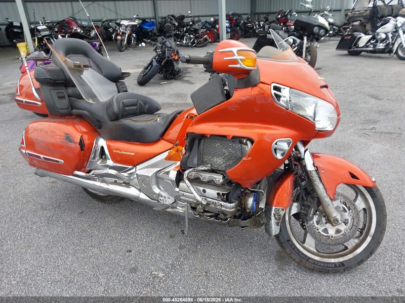 2003 Honda Gl1800   Orange vin: 1HFSC47053A203418