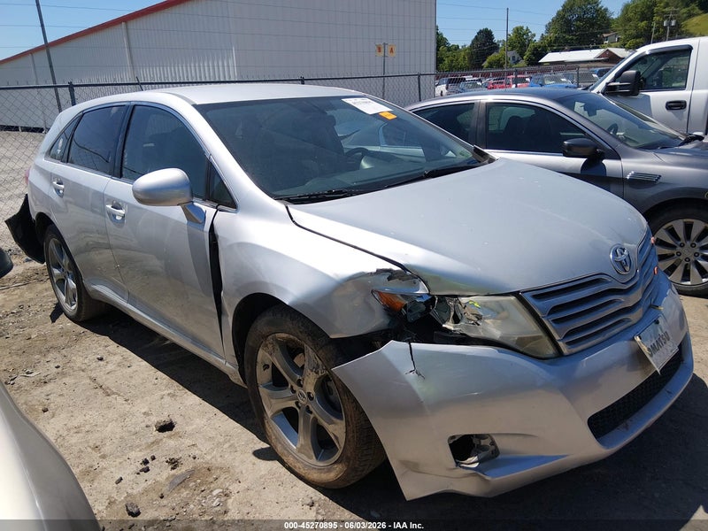 2011 Toyota Venza Base V6 Silver vin: 4T3ZK3BB6BU037490