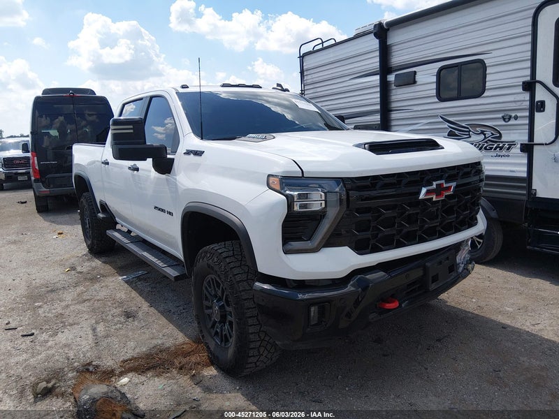 2026 Chevrolet Silverado 2500 Hd , Standard Bed, Xr2, 4wd White vin: 2GC4KYE79T1127046