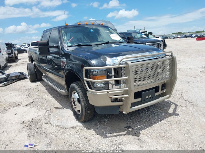 2010 Ford F-350 King Ranch Black vin: 1FTWW3DRXAEA24071