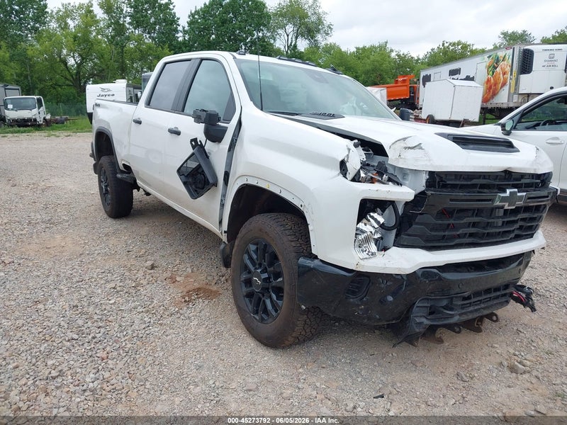 2026 Chevrolet Silverado 2500 Hd , Standard Bed, Wt, 4wd White vin: 2GC4KME73T1124040