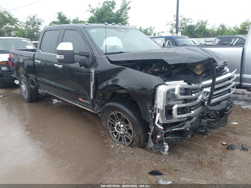 2025 Ford F-350 Platinum Black vin: 1FT8W3BM7SED66546