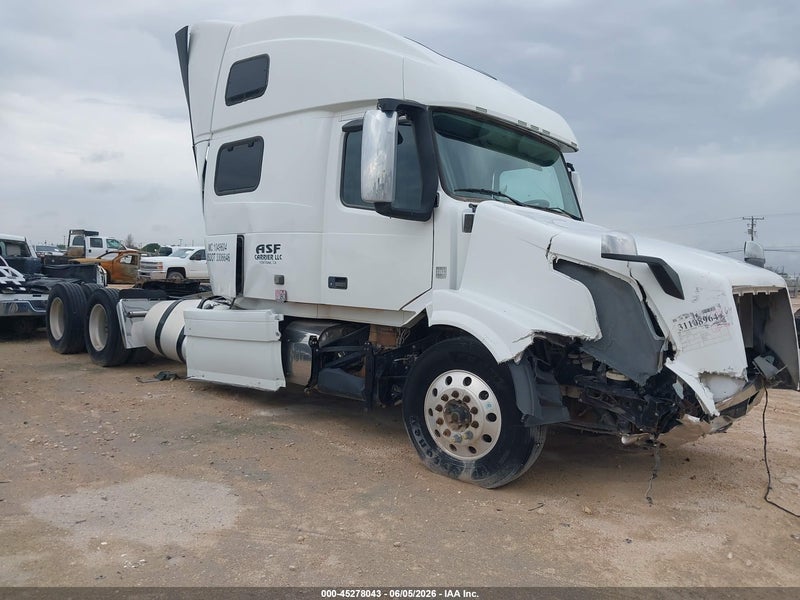 2014 Volvo Vn Vnl Белый vin: 4V4NC9EJ3EN164716